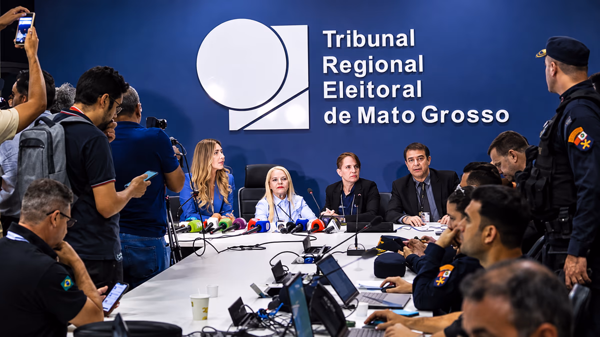 TRE-MT estende horário de votação após decisão do STF e registra 48 ocorrências no 2º turno