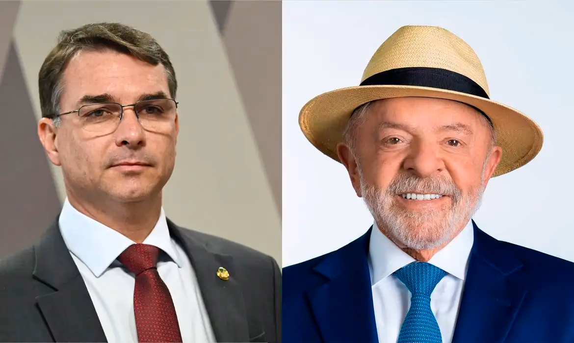 Lula e Flávio Bolsonaro usam Dia da Padroeira para agendas políticas; confira